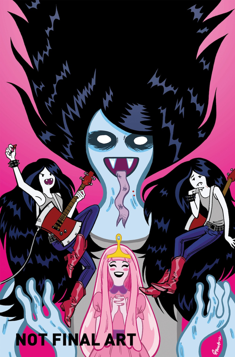 Illustration for article titled Adventure Time's Marceline gets her own comic spin-off